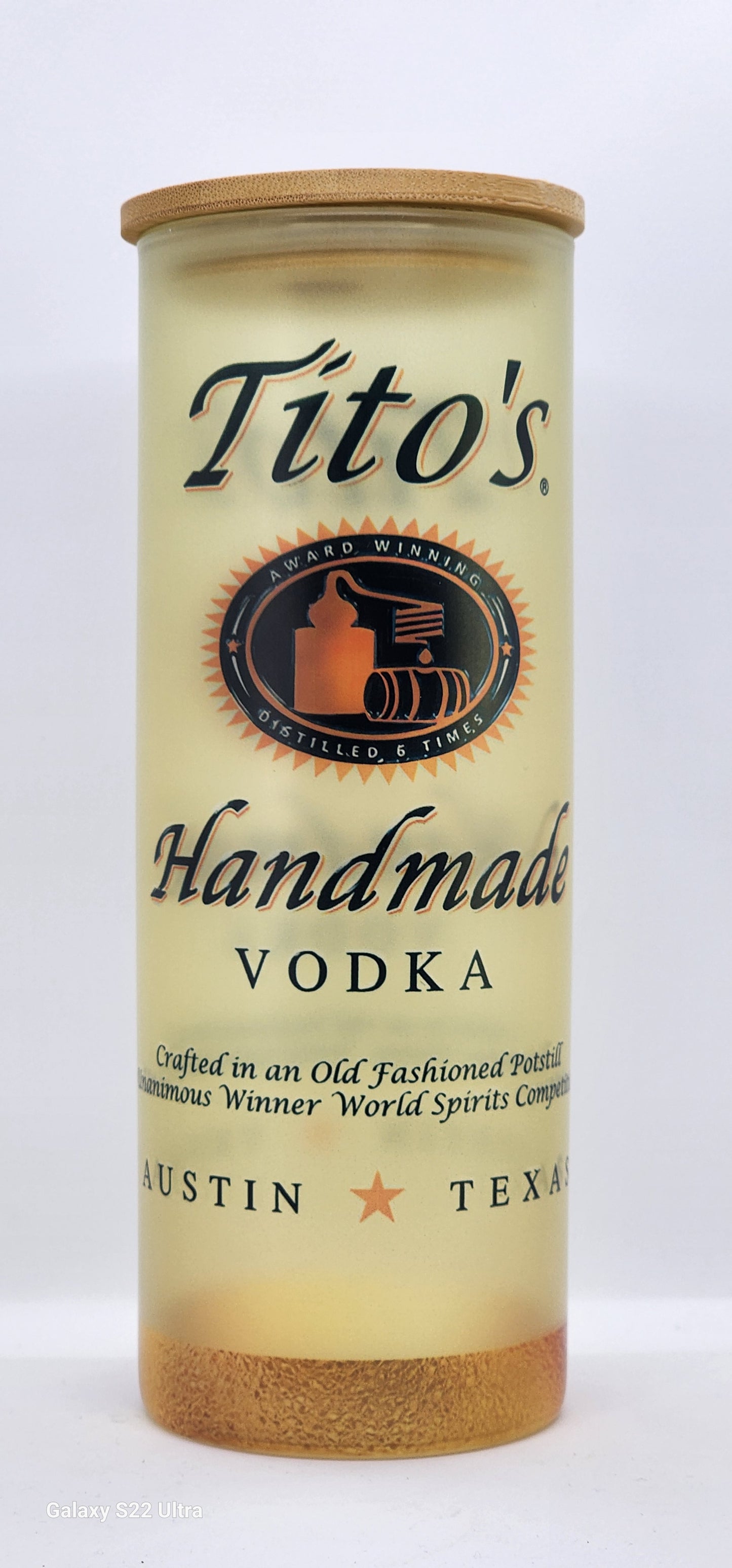 Tito's Glass Tumbler