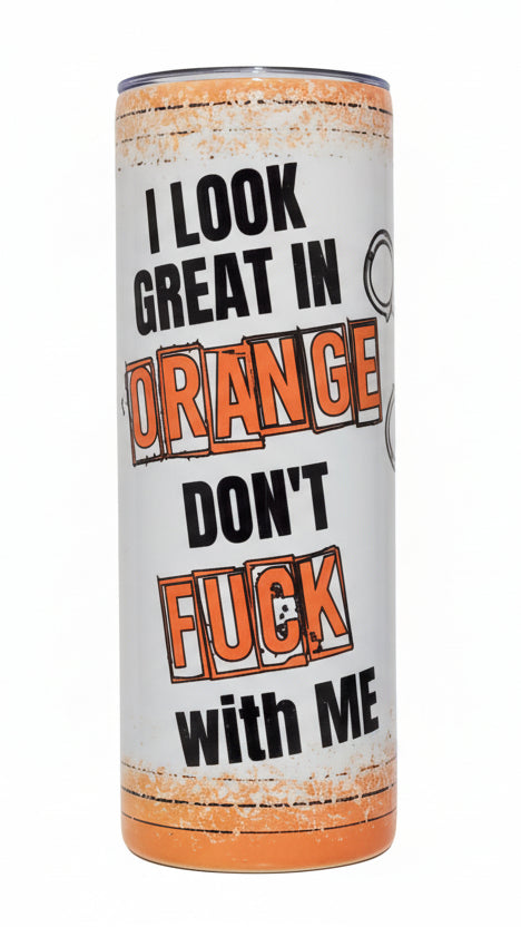 I look great in orange