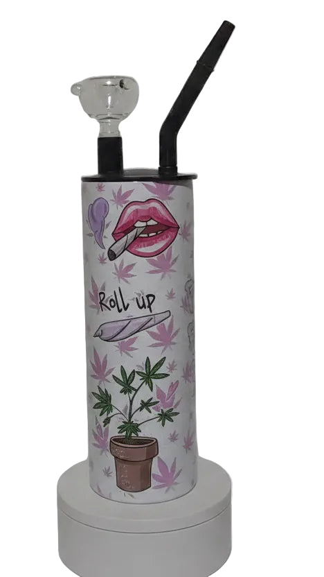 Roll up Hooka Tumbler