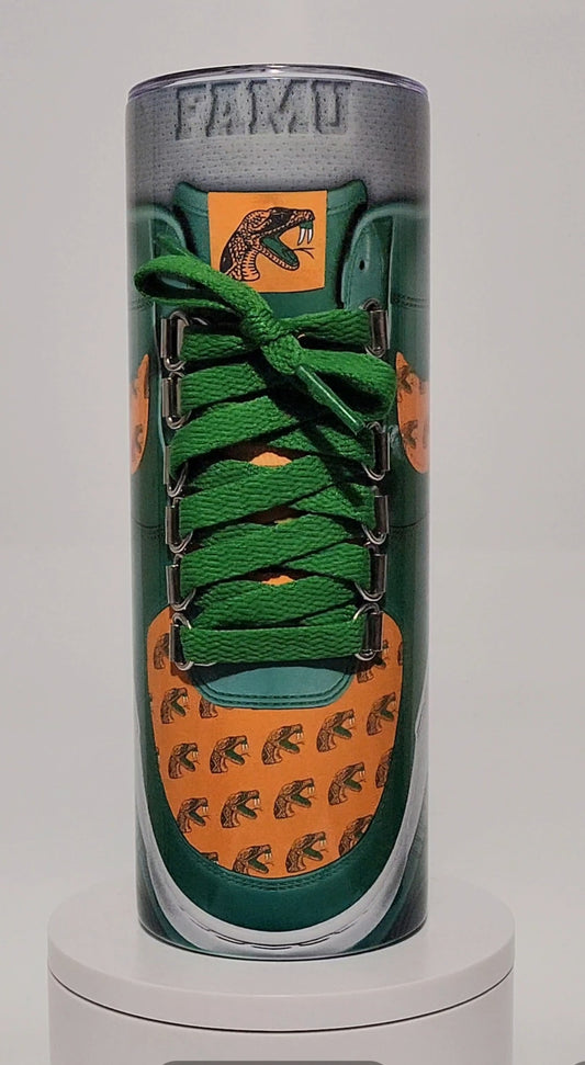Green & Orange Shoe FAMU