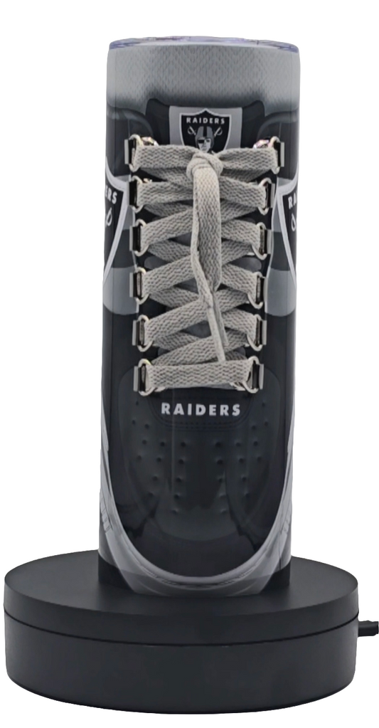 Raiders shoe tumbler