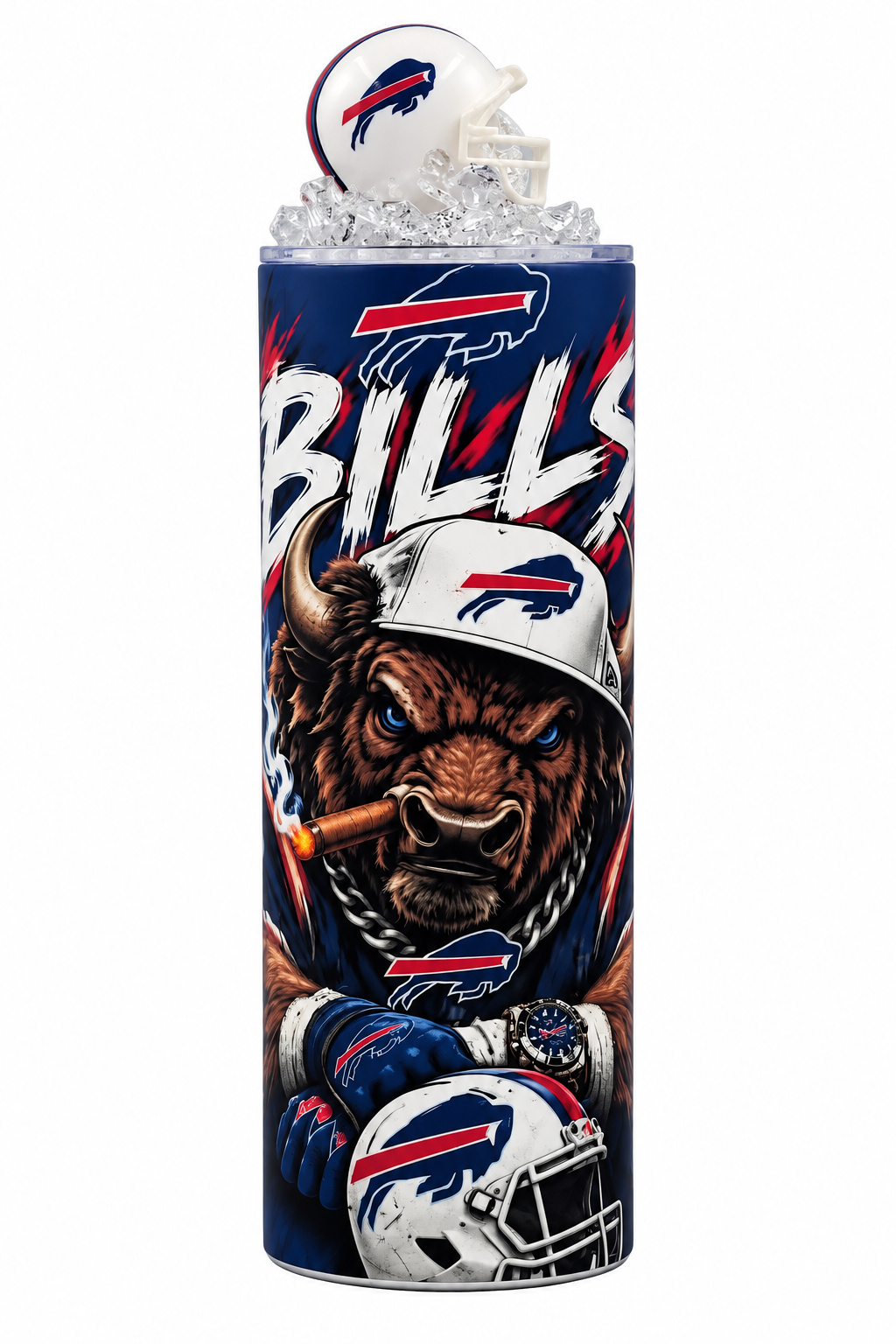Buffalo Bills handle w/topper