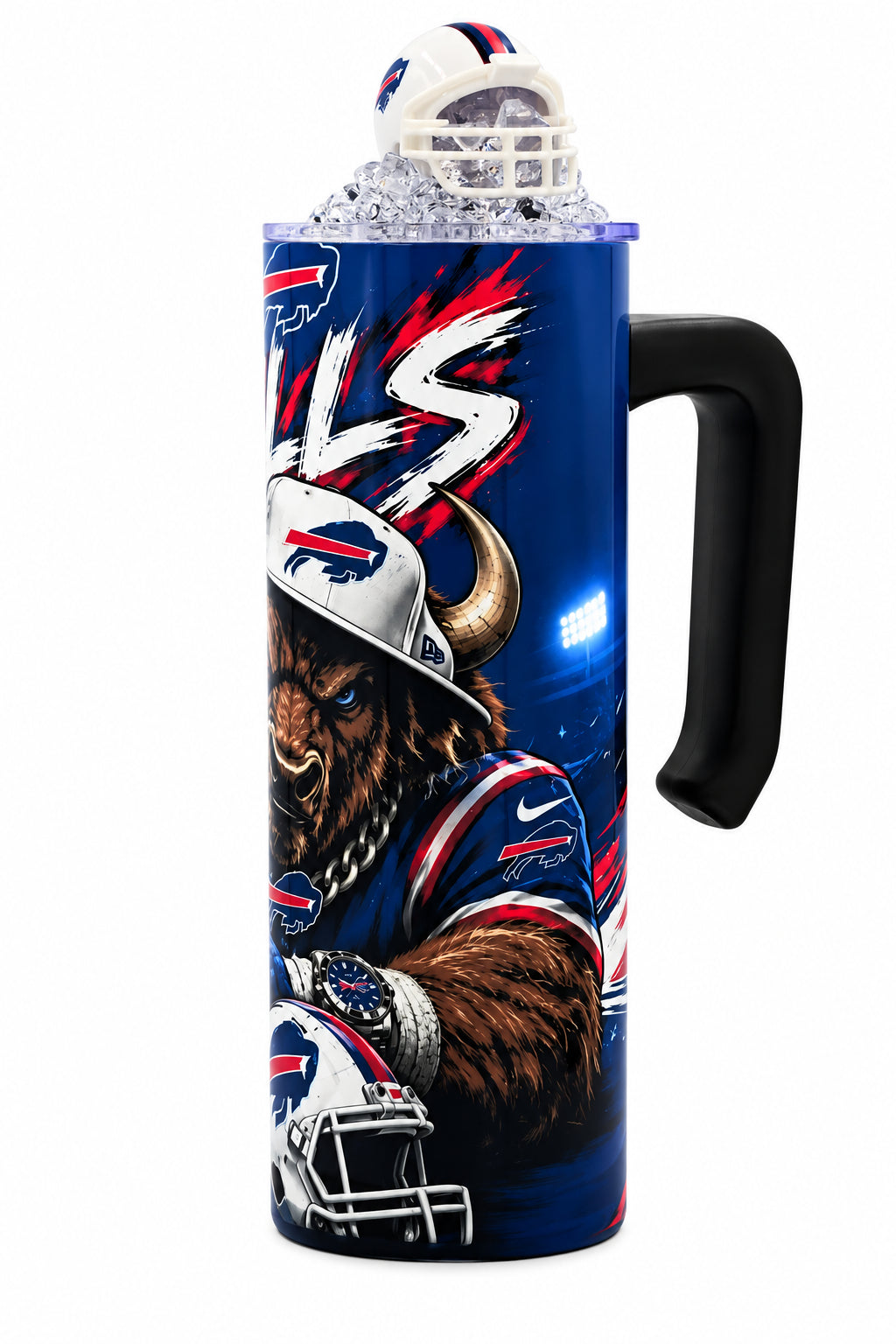 Buffalo Bills handle w/topper